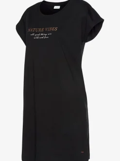 Chemise de nuit t-shirt long confortable, coupe ample