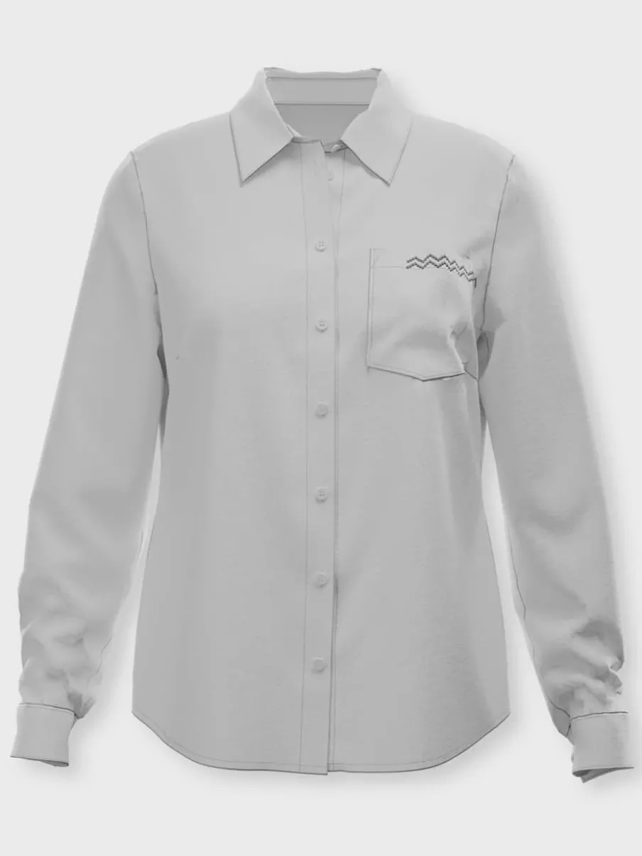 Chemisier en coton 97% coton