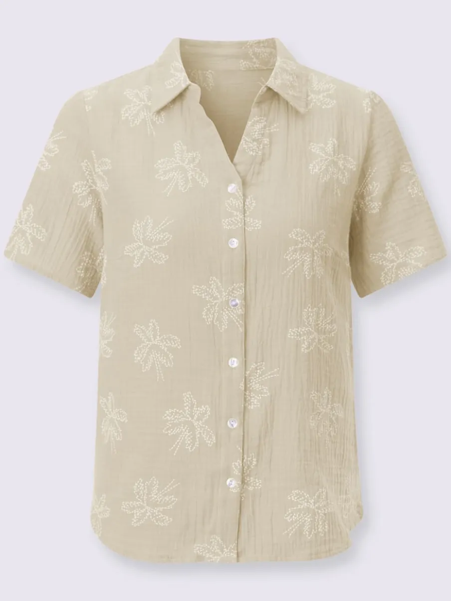 Chemisier en coton pur coton