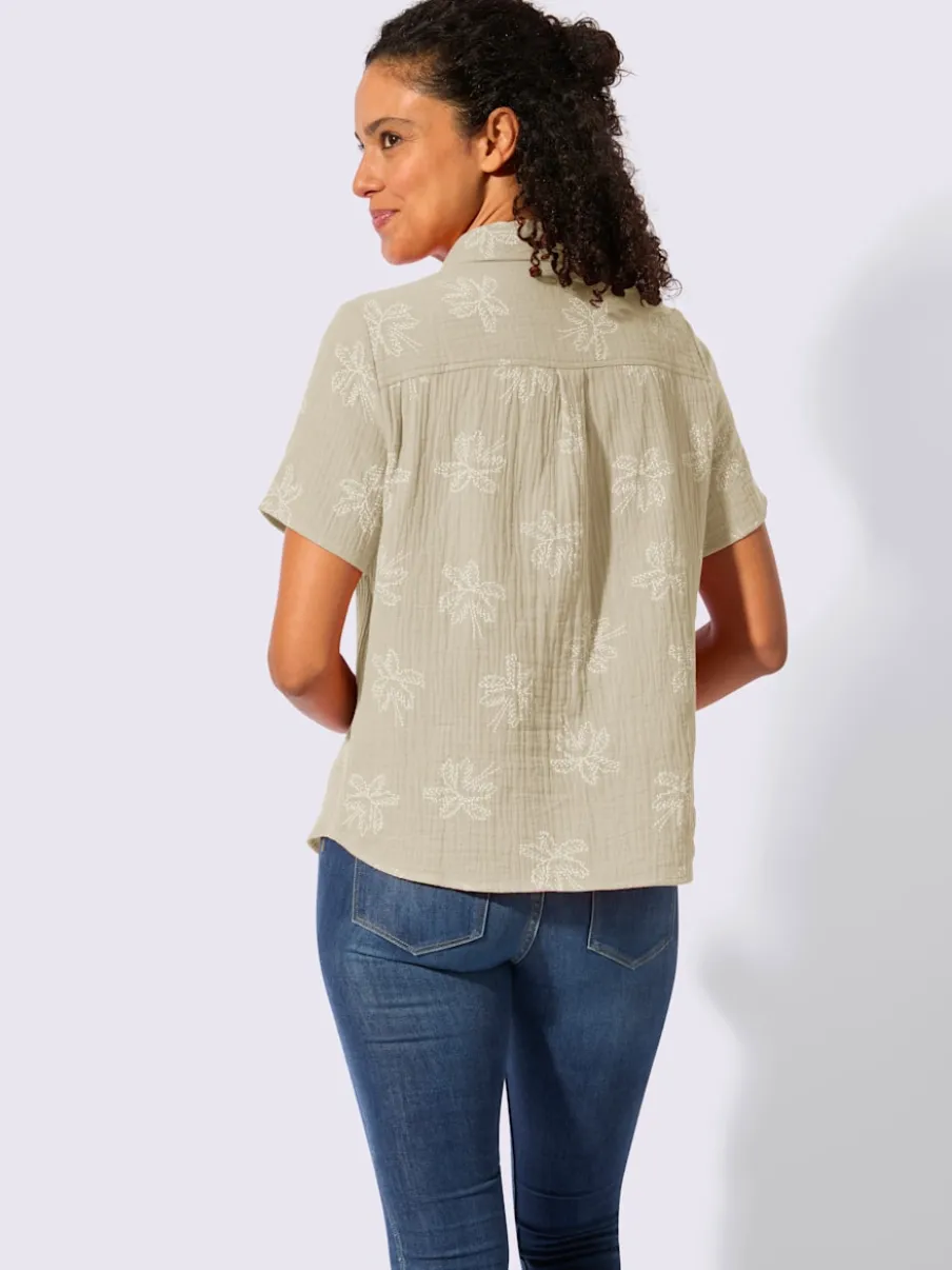 Chemisier en coton pur coton