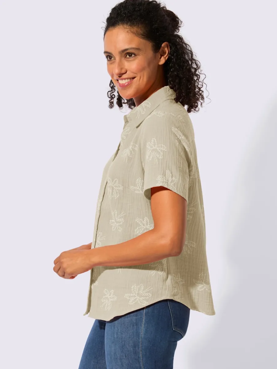 Chemisier en coton pur coton