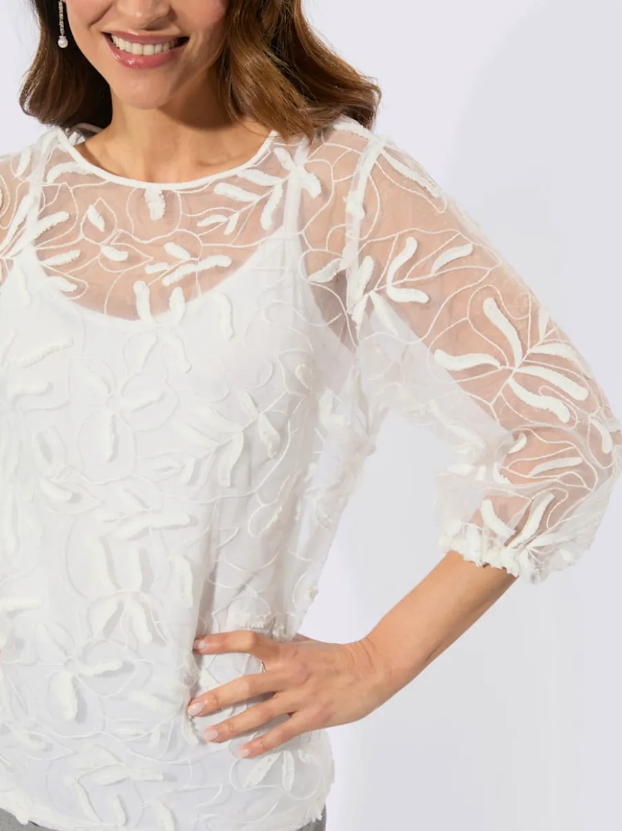 Chemisier en dentelle superbe dentelle
