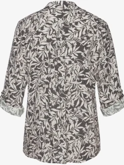 Chemisier en viscose avec encolure en v dégagée