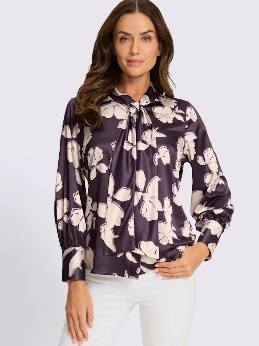 Chemisier lavallière forme tendance