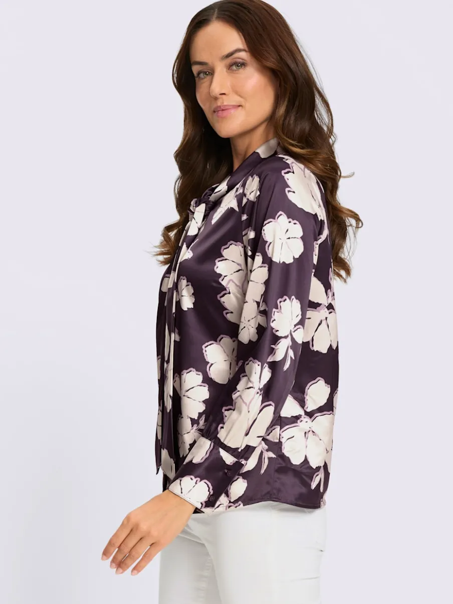 Chemisier lavallière forme tendance