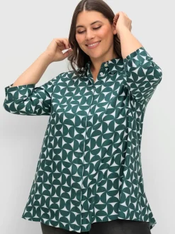 Chemisier long coupe avantageuse