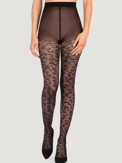 Collants fins collant 20 den motif animal