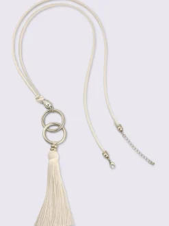 Collier houppe décorative