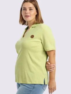 Col polo avec encolure en v