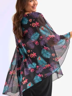 Combinaison cape en qualité fluide