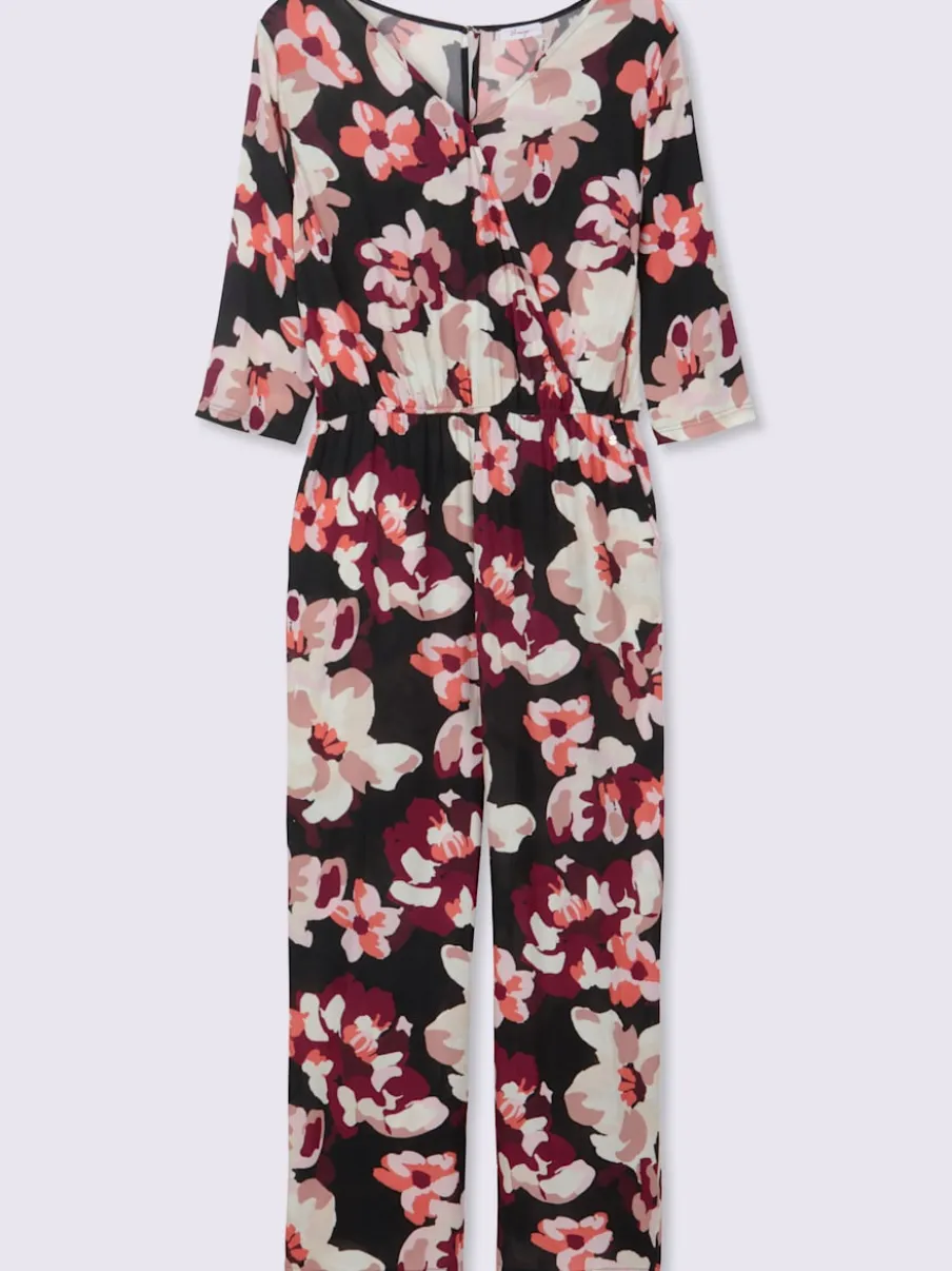 Combinaison joli motif floral