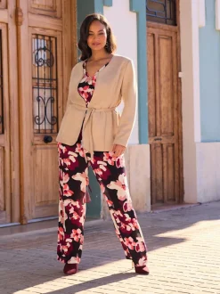 Combinaison joli motif floral