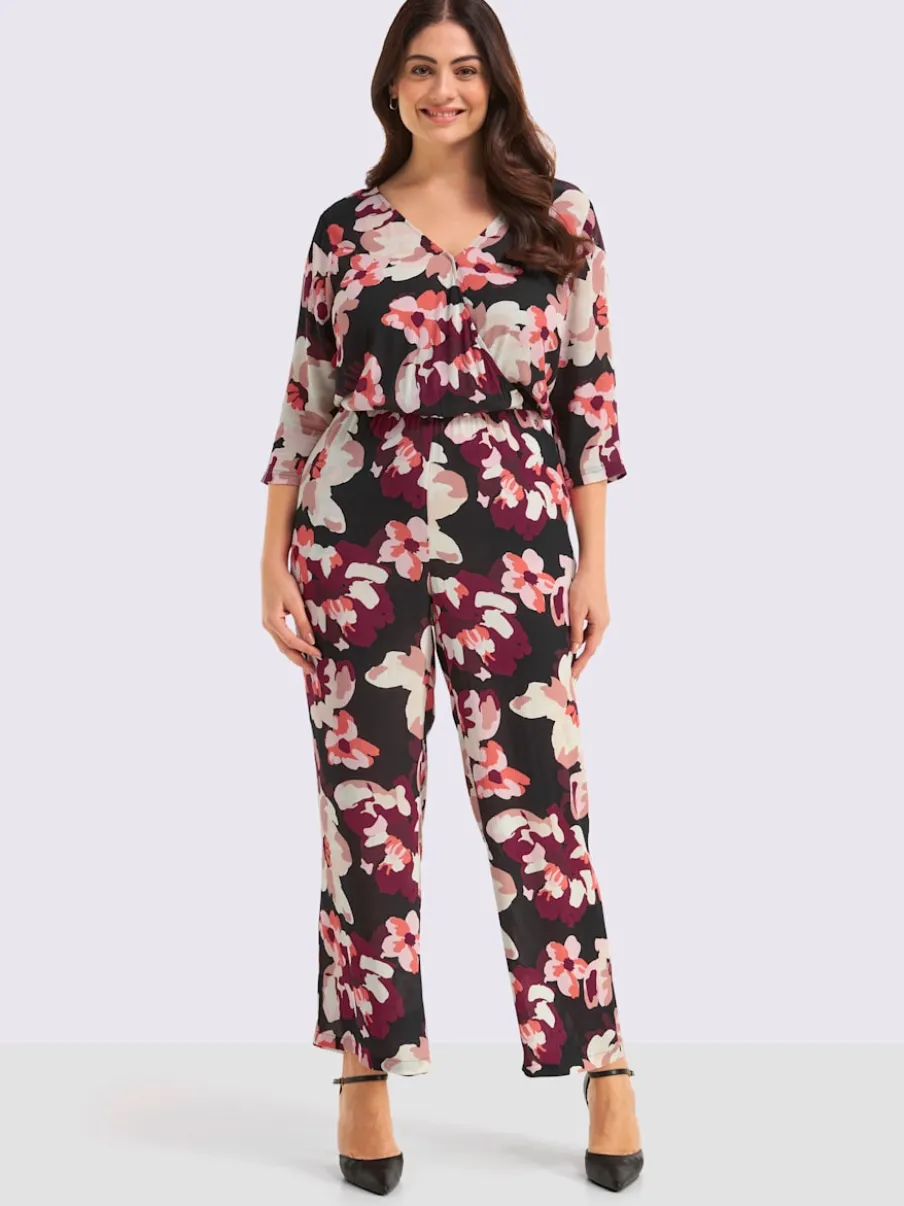 Combinaison joli motif floral