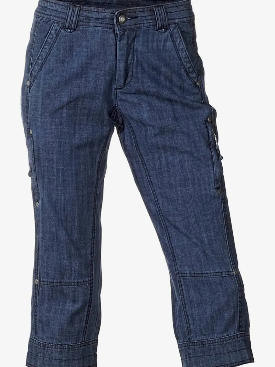 Corsaires avec poches élasthanne et coupe droite ajustée