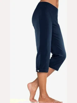 Corsaires basiques avec ourlet ajustable et ceinture confortable