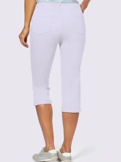 Corsaires cinq poches avec ceinture mode incluse
