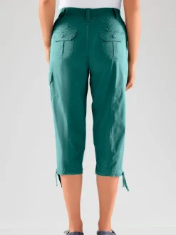 Corsaires sportifs avec ceinture élastique et poches pratiques