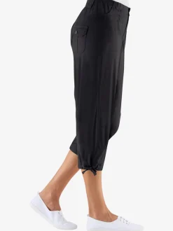 Corsaires sportifs avec ceinture élastique et poches pratiques