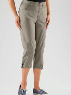 Corsaires sportifs avec ceinture élastique et poches pratiques