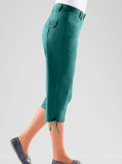Corsaires sportifs avec ceinture élastique et poches pratiques