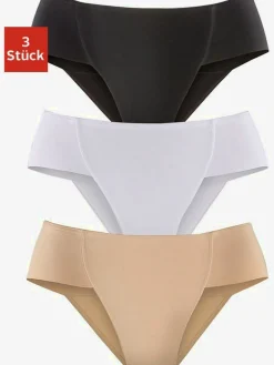 Culotte gainante lot pratique de 3 slips gainants unis