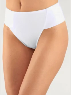 Culotte string gainante lot pratique de 3 strings gainants unis