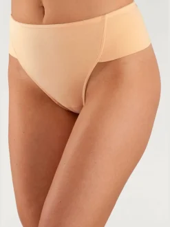 Culotte string gainante lot pratique de 3 strings gainants unis