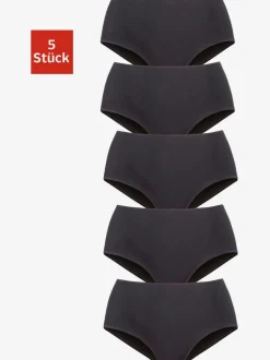 Culotte taille haute lot de 5 panties pratique
