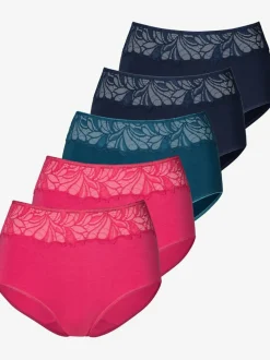 Culotte taille haute lot de 5 panties vivance