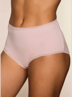 Culotte taille haute lot de 7 slips taille haute vivance