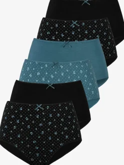 Culotte taille haute lot de 6 slips taille haute pratique