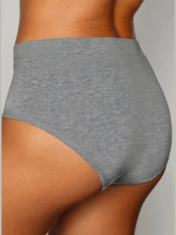 Culotte taille haute lot de 5 slips taille haute vivance