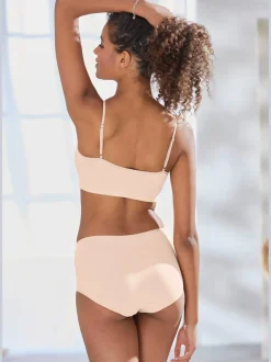 Culotte taille haute lot de 4 slips taille haute lascana