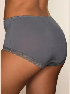 Culotte taille haute lot de 5 slips taille haute lascana