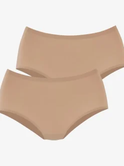 Culotte taille haute slip taille haute en microfibre très extensible