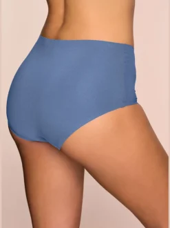 Culotte taille haute slip taille haute en microfibre très extensible