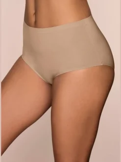 Culotte taille haute slip taille haute en microfibre très extensible