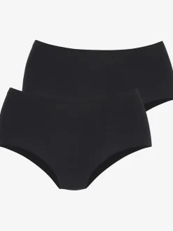 Culotte taille haute slip taille haute en microfibre très extensible