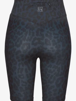 Cycliste à motifs léopard avec large ceinture confortable