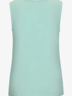 Débardeur avec imprimé cœur et coupe décontractée en viscose extensible