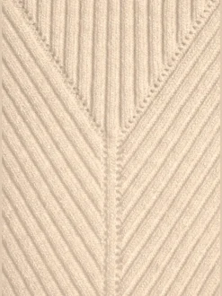 Débardeur en tricot avec col rond et motif floral en bas