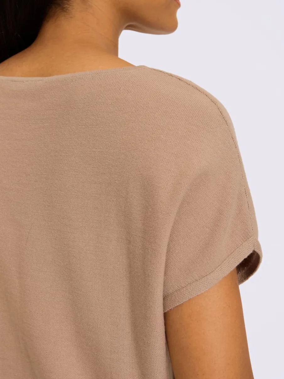 Débardeur en tricot largeur confort