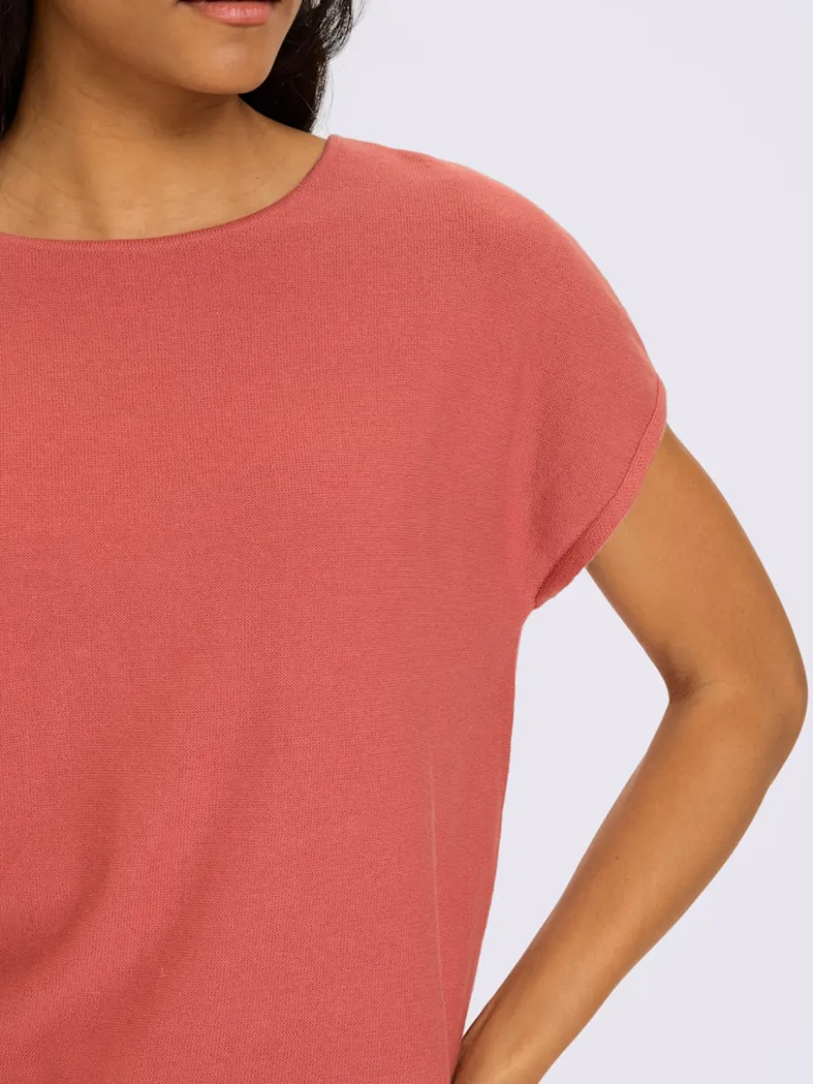 Débardeur en tricot largeur confort