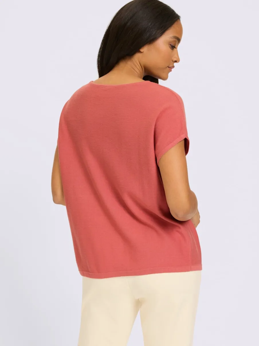 Débardeur en tricot largeur confort