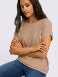 Débardeur en tricot largeur confort