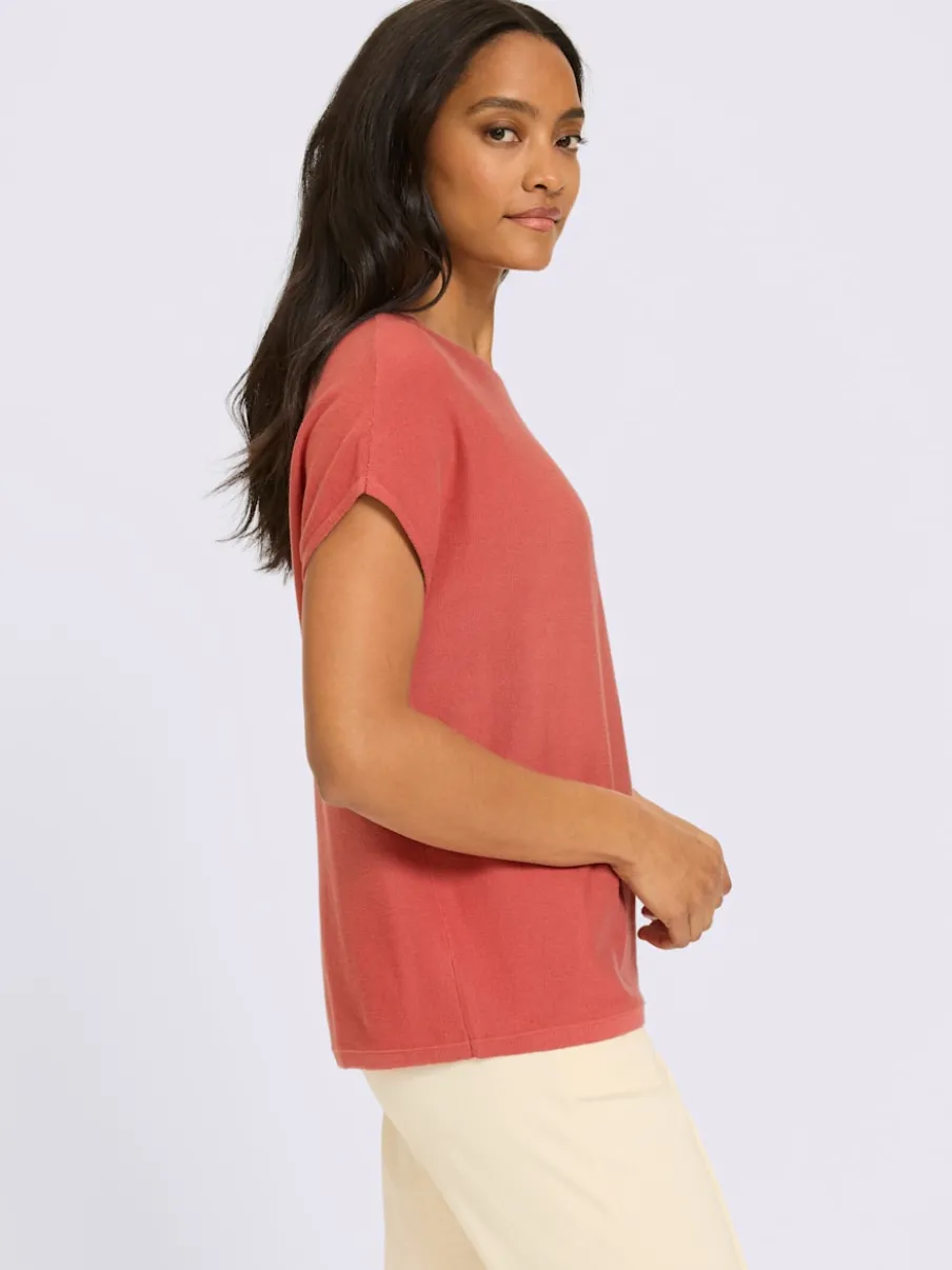 Débardeur en tricot largeur confort