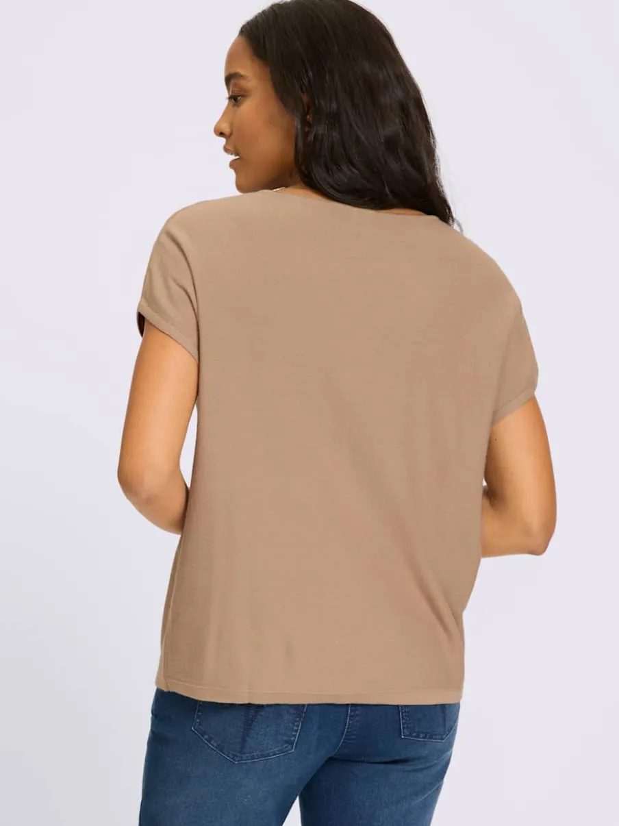 Débardeur en tricot largeur confort