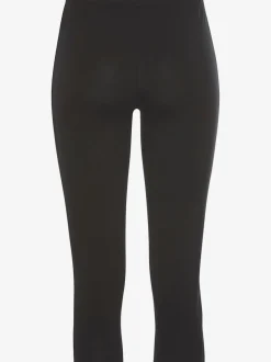 Débardeur long asymétrique avec fente latérale et caleçon 3/4