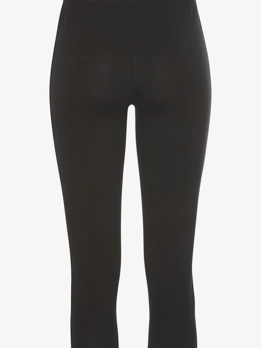Débardeur long asymétrique avec fente latérale et caleçon 3/4