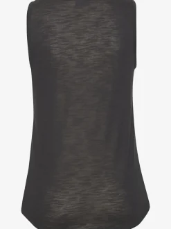 Débardeur sportif à col rond avec logo discret et coupe décontractée